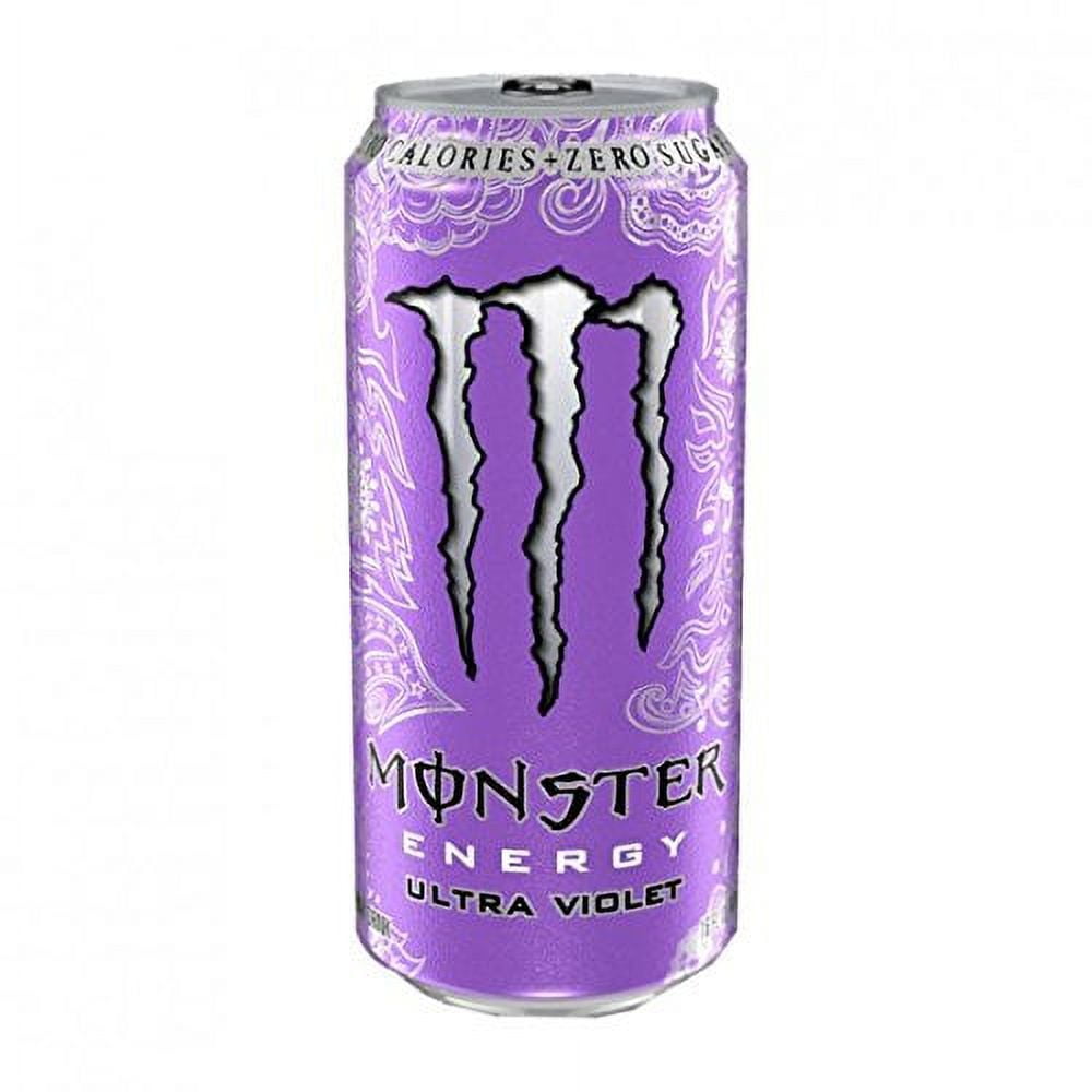 Monster Energy Ultra Energy Drinks 6-16oz Cans Ultra Violet
