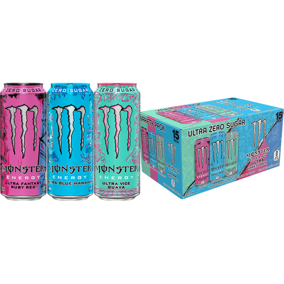 Monster Energy Ultra VP VGBHFRR 15 Pack - 16 Fl Oz