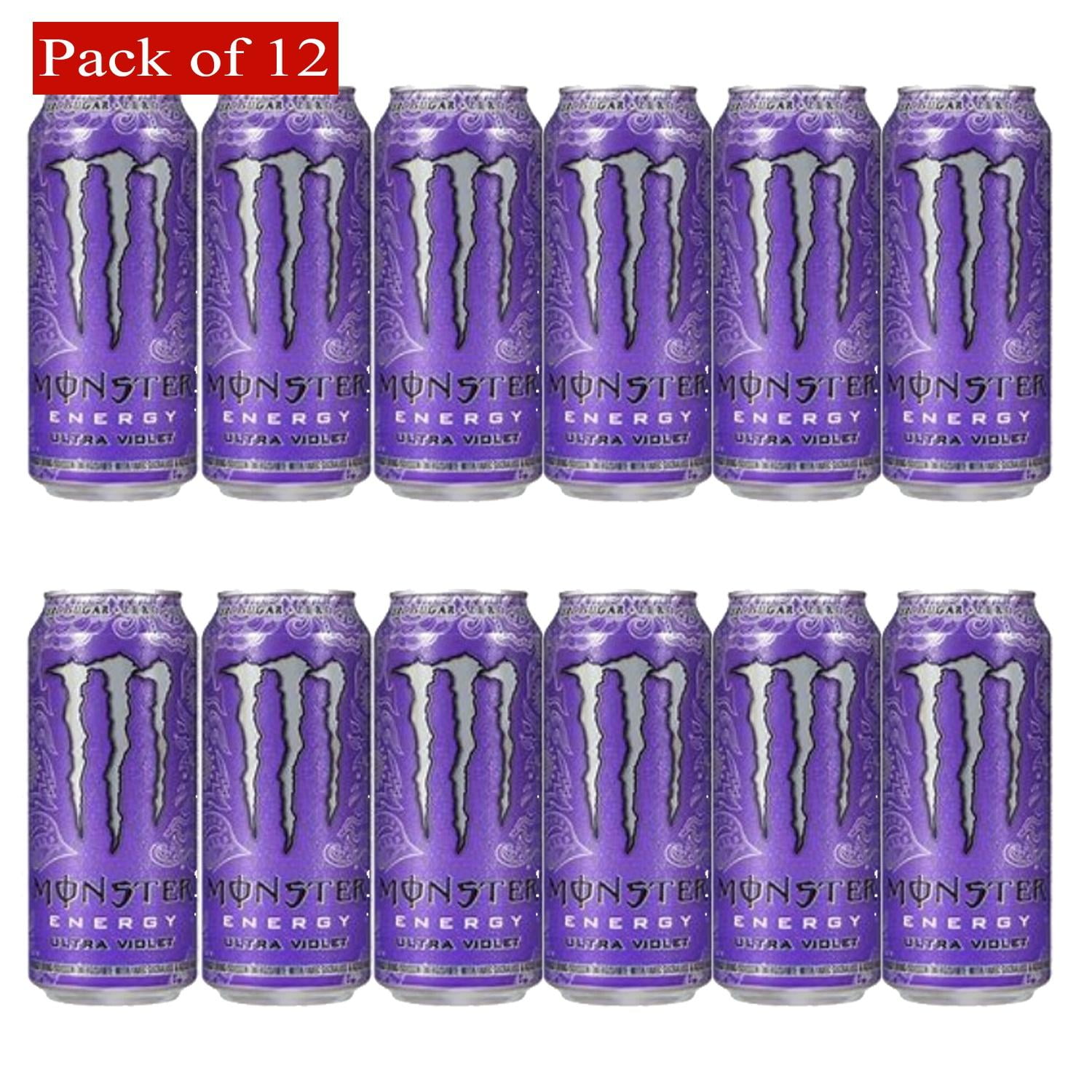 Monster Energy Ultra Voilet, 473ml (Pack of 12)
