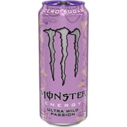 Monster Energy Ultra Wild Passion Sugar Free Energy Drink 16 fl oz Can