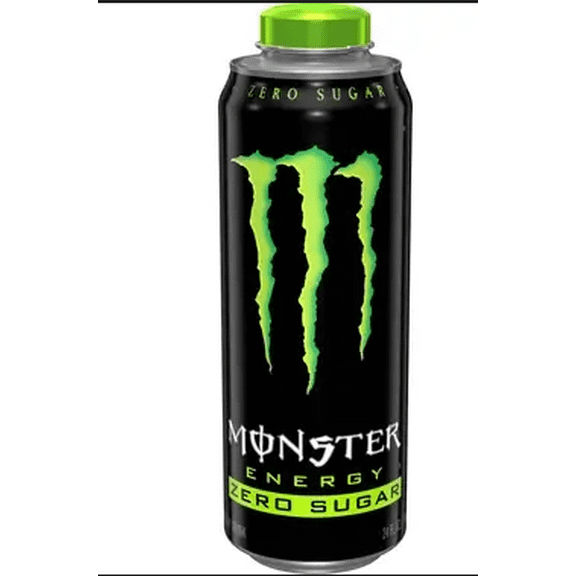 Monster Energy Zero Sugar, 24 oz cans, 12 pack