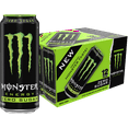 Monster Energy, Zero Sugar, Sugar Free Energy Drink, 16 fl oz, 12 Pack