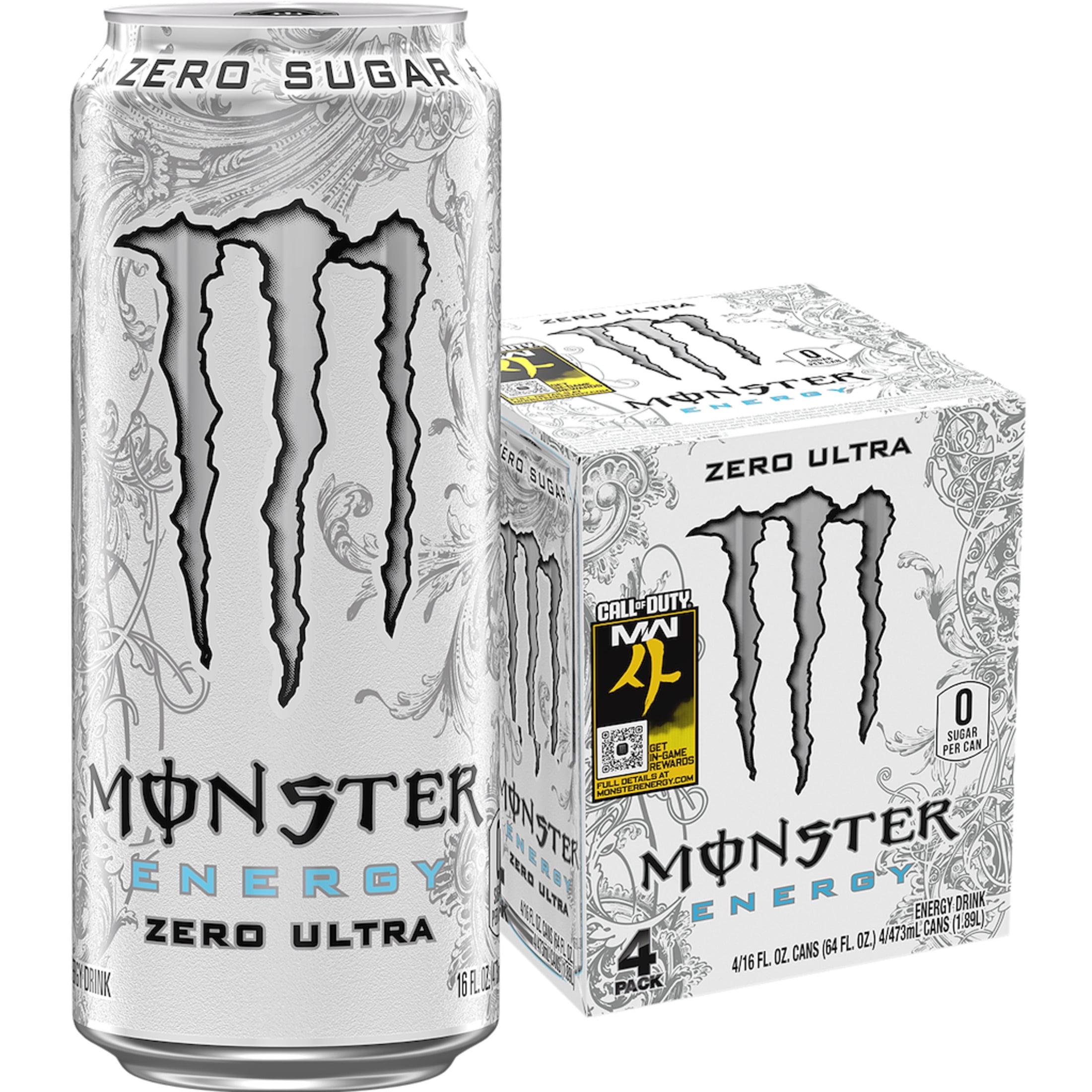 white monster flavor vape Energy Zero Ultra Sugar Free Energy Drink 4pk 16oz Can UT Bar 50K Disposable Zen Haus Salts Monster Ultra Zero Monster Flavor:Blueberry Cotton Candy 5%