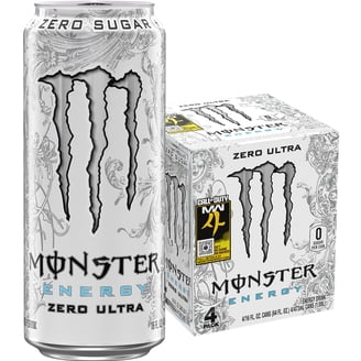24 Cans) Monster Energy Zero Sugar, Energy Drink, 16 fl oz, 2X12PK