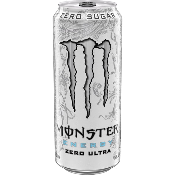 Monster Energy, Zero Ultra, Sugar Free Energy Drink, 16 Fl Oz