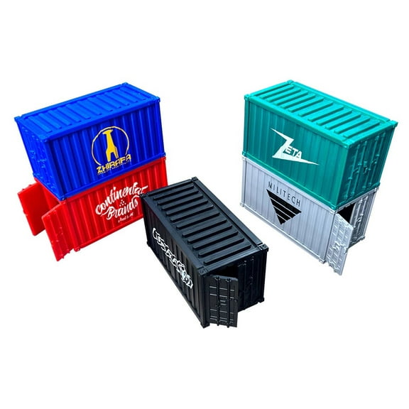 Monster Fight Club Cyberpunk Red Combat Zone Miniatures: Cargo Containers Limited Edition