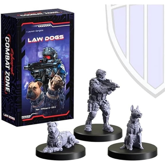 Monster Fight Club Cyberpunk Red: Combat Zone - Law Dogs Expansion (Lawmen)