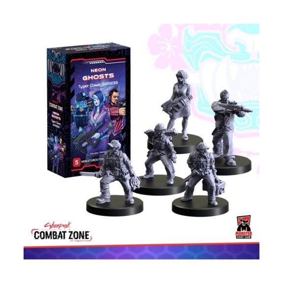 Monster Fight Club Tyger Claws - Neon Ghosts New