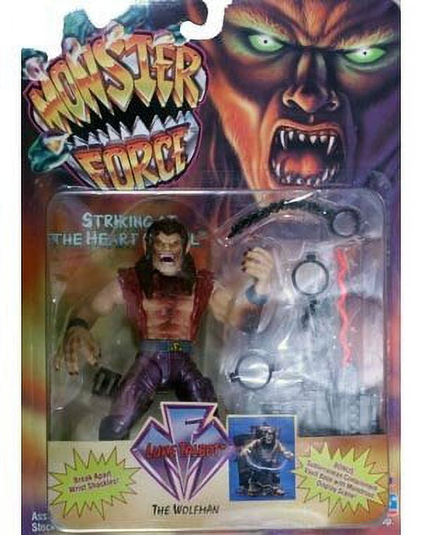 Monster Force Luke Talbot The Wolfman Playmates 1994