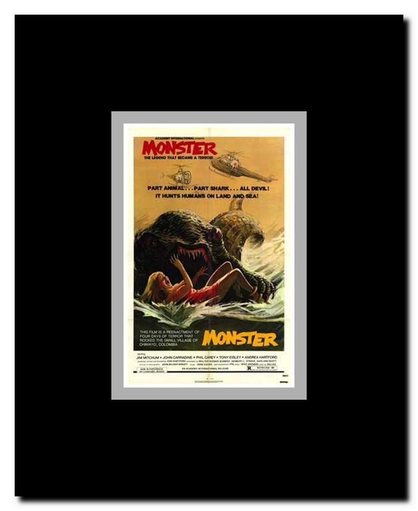 Monster Framed Movie Poster