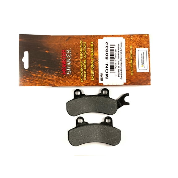 Monster Brake Pads for Can-Am 715900380, Ceramic, Front, Right, Optimal Braking