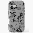thumbnail image 1 of Monster Girl Pinups Gray Design Compatible Phone Case for iPhone 11–17 Pro Max, 1 of 2