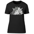 thumbnail image 1 of Monster Girl Young Alien T-Shirt Women -Image by Shutterstock, Female x-Large, 1 of 2