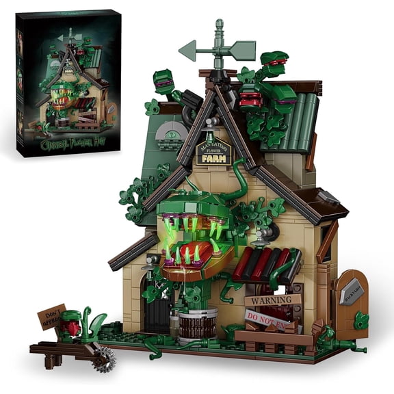 Monster Haunted House Building Block Set for Teens Adults 14+ (1128pcs)