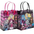 thumbnail image 1 of Monster High 12 Party Favor Reusable Goodie Medium Gift Bags 8", 1 of 8