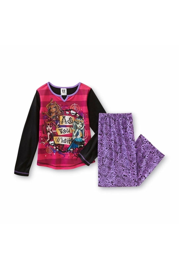 2 PC Long Sleeve Pajama Set Girl Size 10/12