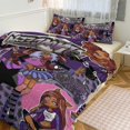 Monster High 3piece Bed Set 1Cover and 2 Pillowcases Sizes Twin, Full