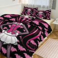 Monster High 3piece Bed Set 1Cover and 2 Pillowcases Sizes Twin, Full