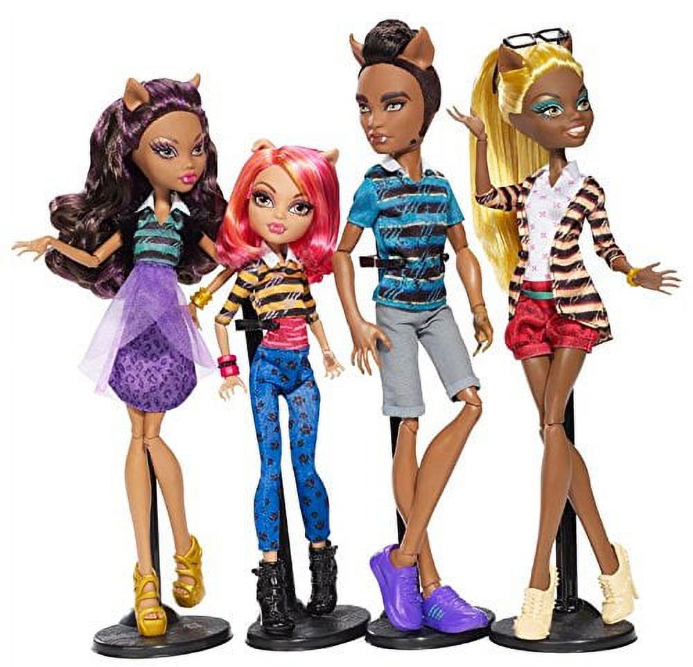 Monster High A Pack Of Trouble 4 Doll Set - image 1 of 4