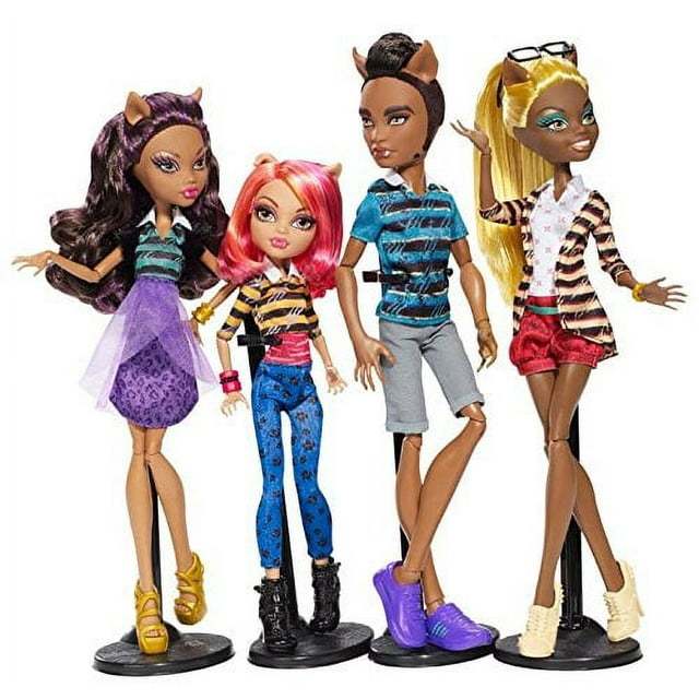 Monster High A Pack Of Trouble 4 Doll Set