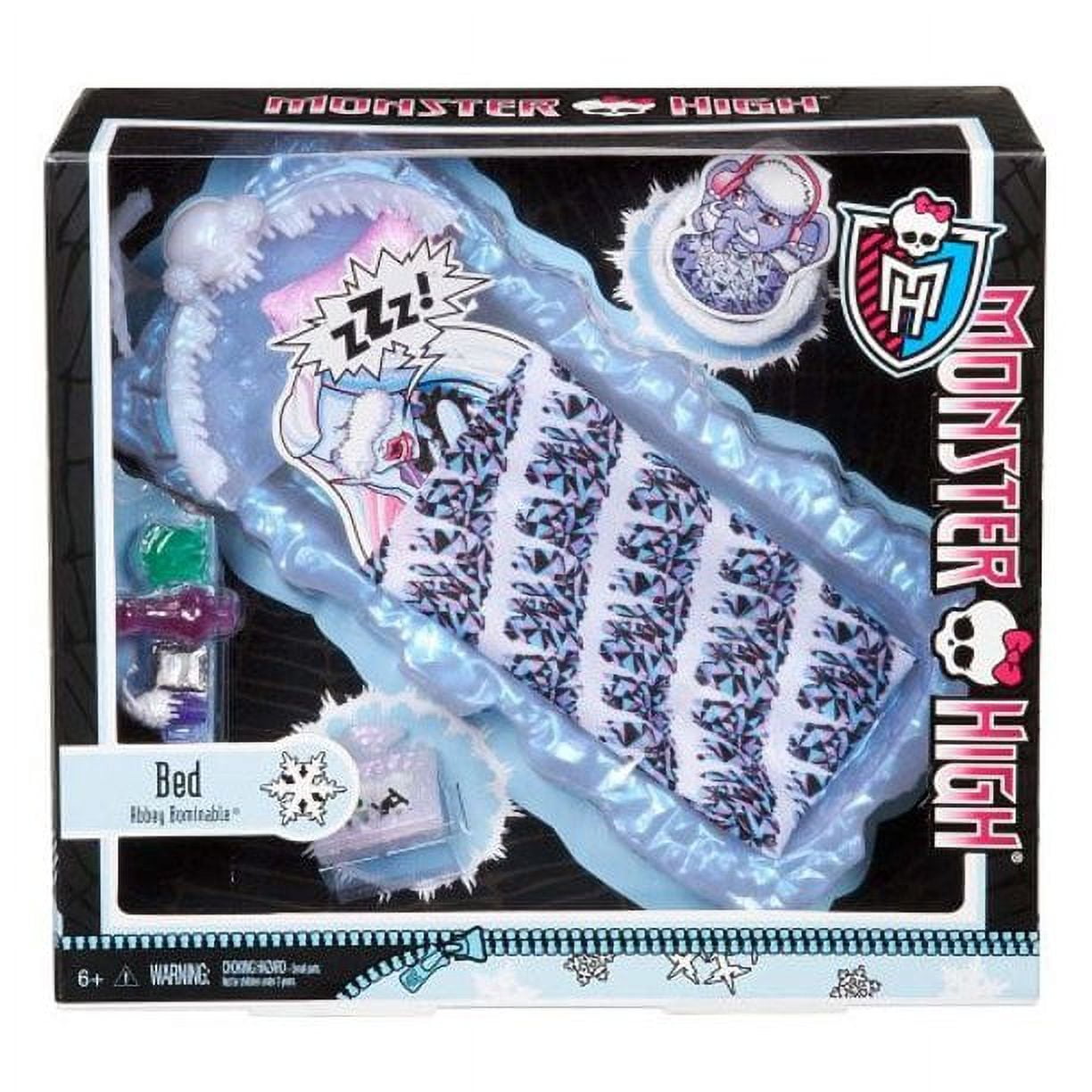 Monster High Abbey Bominable Bed Playset 2012 Mattel #Y0403