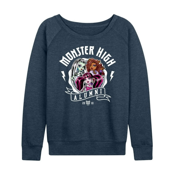 Monster High - Alumni Art - Women's Lightweight French Terry Long Sleeve Shirt