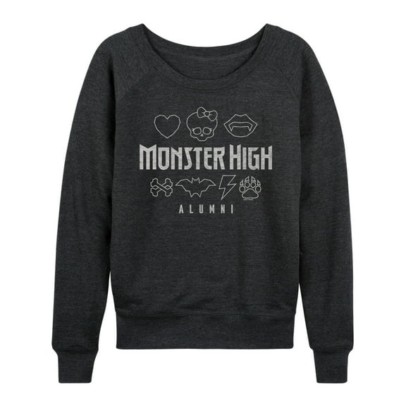 Monster High - Alumni Dead Luxe - Women's Lightweight French Terry Long Sleeve Shirt