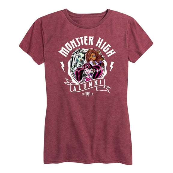 Monster High - Alumni Group Art - Women's Short Sleeve Graphic T-Shirt