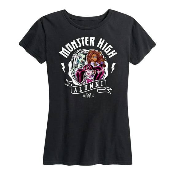 Monster High - Alumni Group Art - Women's Short Sleeve Graphic T-Shirt