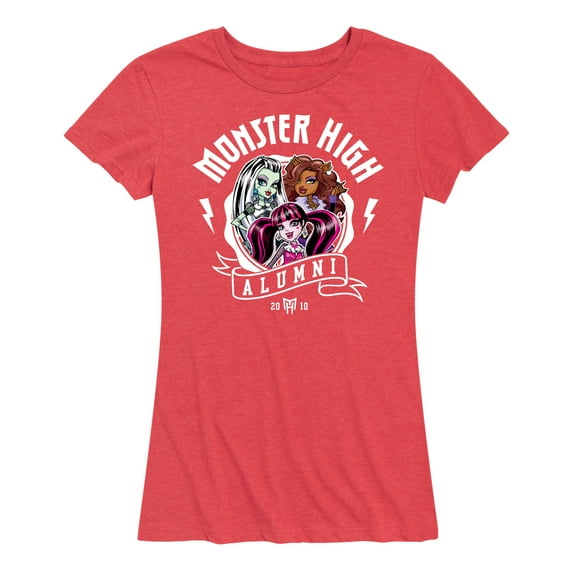 Monster High - Alumni Group Art - Women's Short Sleeve Graphic T-Shirt