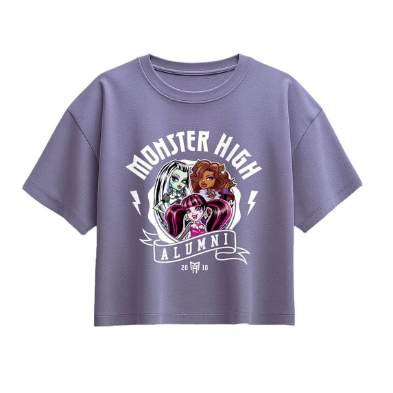 Monster High - Alumni Group - Youth Girls Boxy T-Shirt