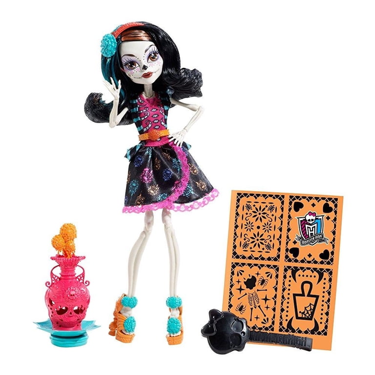 Monster High Art Class Skelita Calaveras Doll (Discontinued by