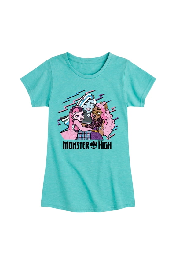 - Bestie Big Hug - Toddler & Youth Girls Short Sleeve Graphic T-Shirt
