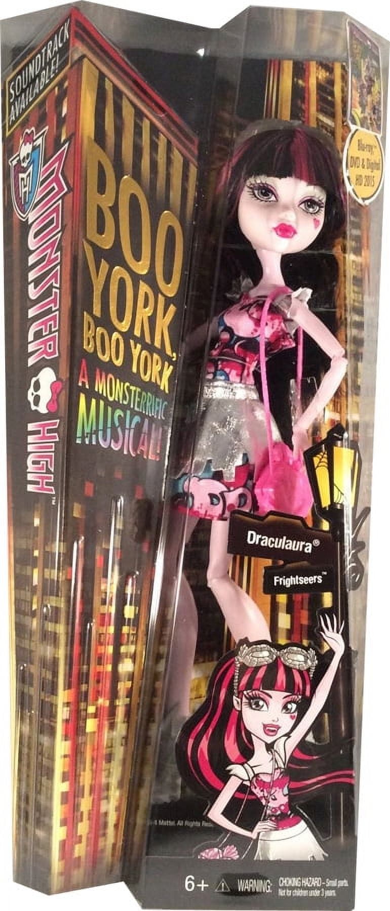Monster High Boo York Frightseers Draculaura Doll 2014 Monster High Boo York Frightseers Draculaura Doll 2014