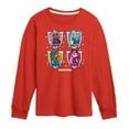 thumbnail image 1 of Monster High - Character Grid - Toddler And Youth Long Sleeve Graphic T-Shirt, 1 of 5