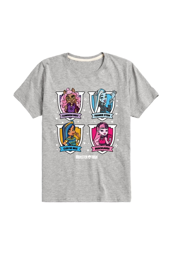 - Character Grid - Toddler And Youth Short Sleeve Graphic T-Shirt