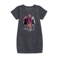 thumbnail image 1 of Monster High - Clawdeen, Draculaura, Frankie - Toddler And Youth Girls Fleece Dress, 1 of 4