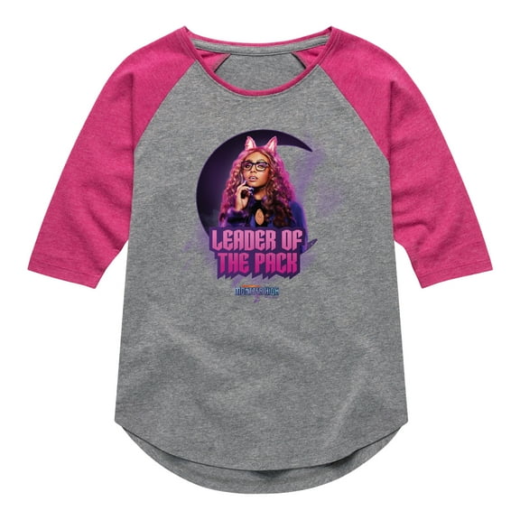 Monster High - Clawdeen Wolf: Leader Of The Pack - Toddler & Youth Girls Raglan Graphic T-Shirt