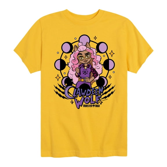 Monster High - Clawdeen Wolf - Toddler And Youth Short Sleeve Graphic T-Shirt