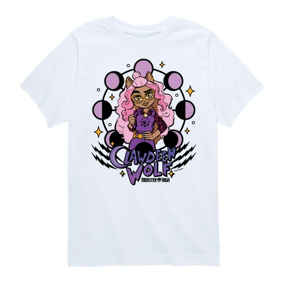 Monster High - Clawdeen Wolf - Toddler And Youth Short Sleeve Graphic T-Shirt