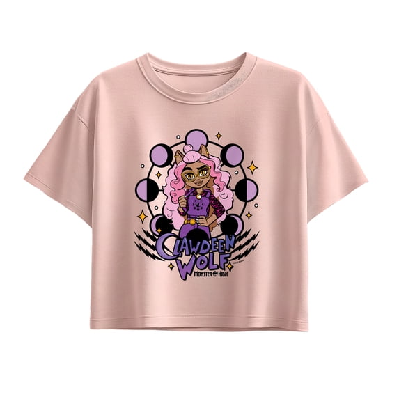 Monster High - Clawdeen Wolf - Youth Girls Boxy T-Shirt