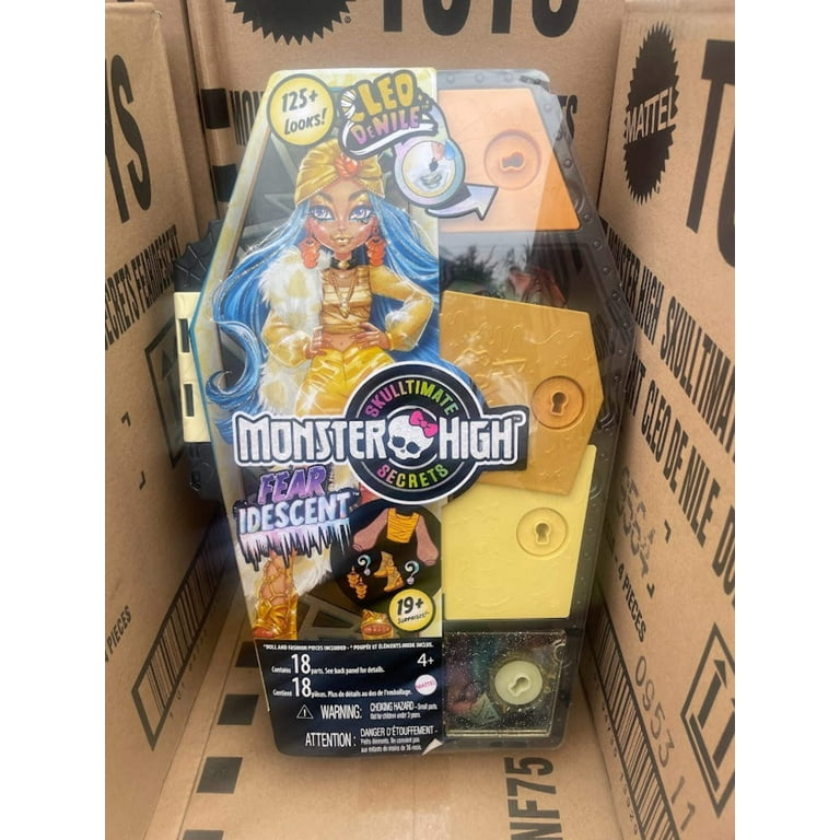 Monster High Fearidescent Cleo De Nile Doll - Skulltimates Secrets