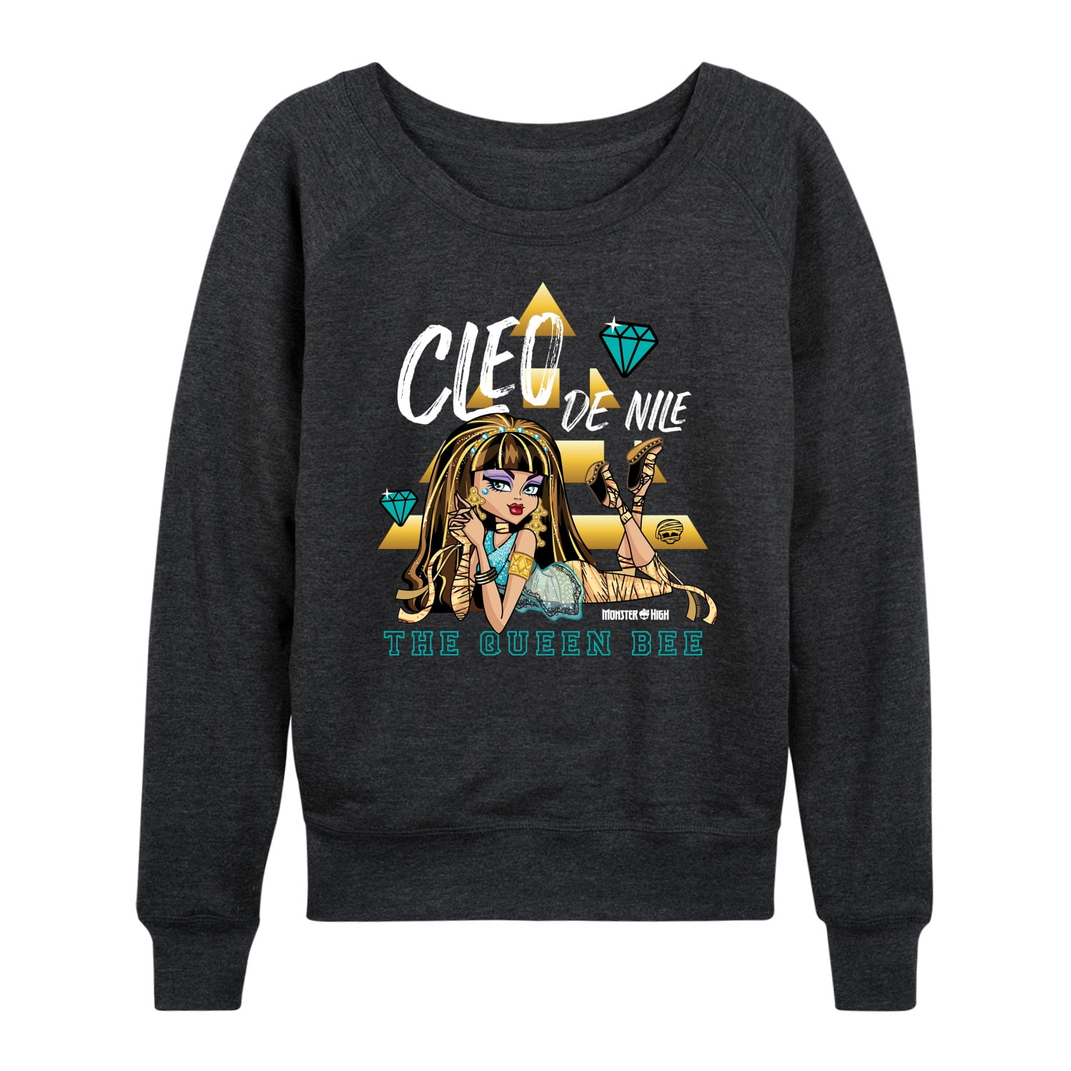 Monster High - Cleo De Nile - Women's Lightweight French Terry Long Sleeve Shirt