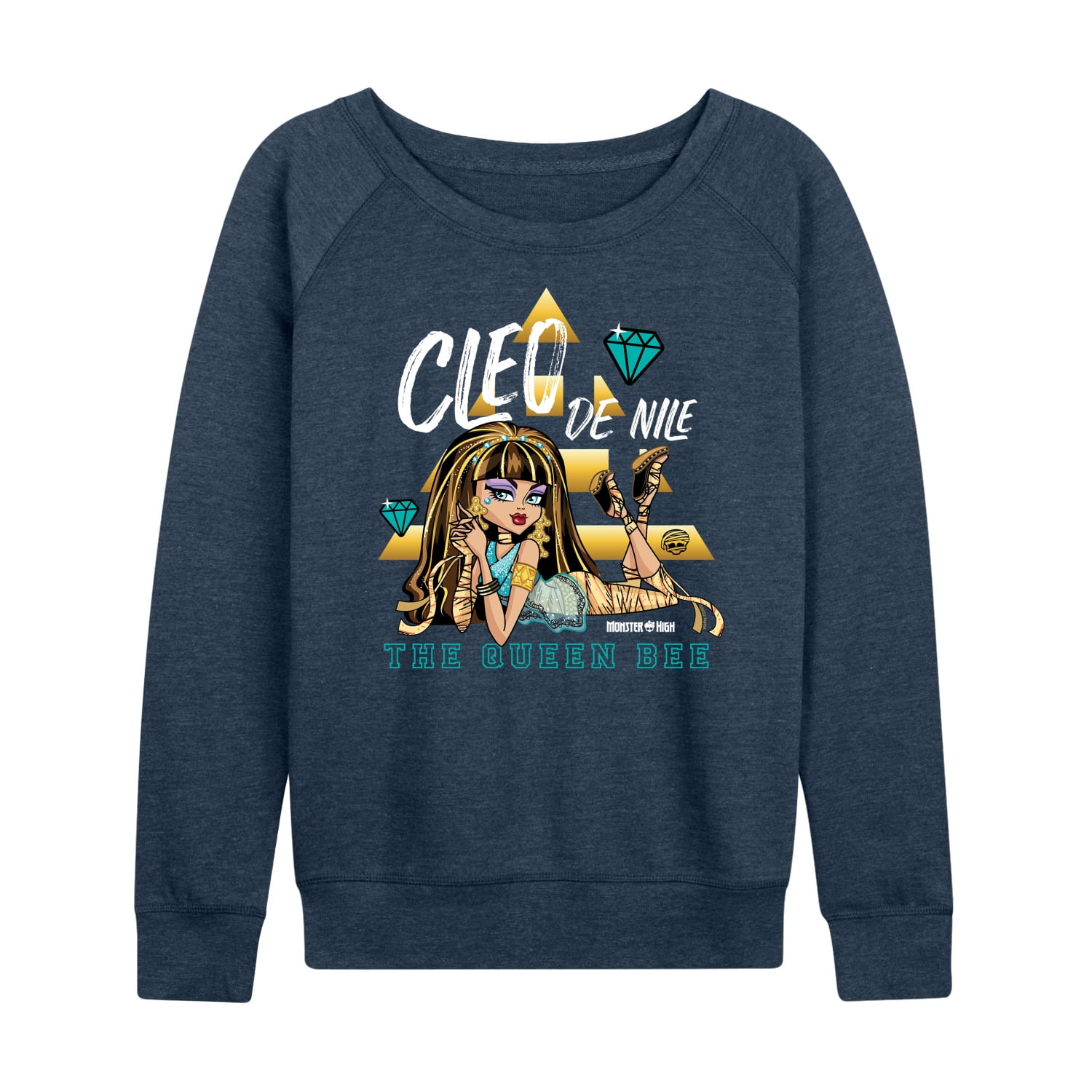 Monster High - Cleo De Nile - Women's Lightweight French Terry Long Sleeve Shirt