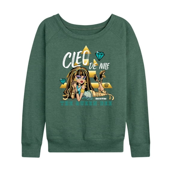 Monster High - Cleo De Nile - Women's Lightweight French Terry Long Sleeve Shirt