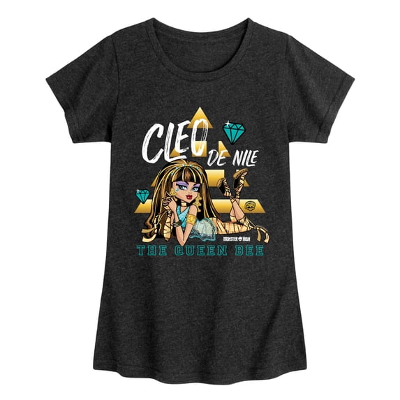 Monster High - Cleo De Nile - Youth Girls Fitted Short Sleeve T-Shirt