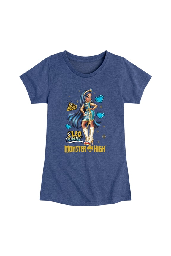 - Cleo De Nile - Youth Girls Fitted Short Sleeve T-Shirt