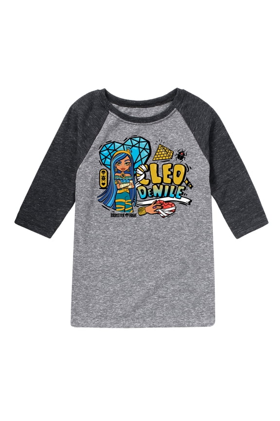 - Cleo Denile - Toddler And Youth Raglan Graphic T-Shirt
