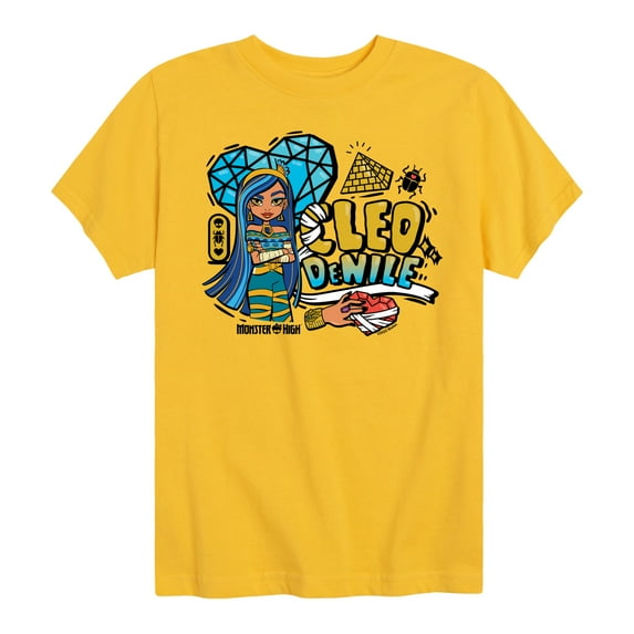Monster High - Cleo Denile - Toddler And Youth Short Sleeve Graphic T-Shirt