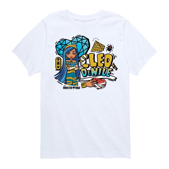 Monster High - Cleo Denile - Toddler And Youth Short Sleeve Graphic T-Shirt